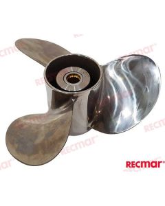 Rustfrit stål duo propeller A3 / A4 / C3 / B4 / 3 forlader højre propeller. Dette er den bageste propeller Erstatter OEM: 806188
