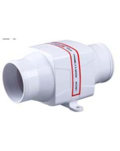 Seaflo udstødningsventilator 7640 l / min, 24 V, forbrug 3,0A slangekontakt 4 &#39;&#39; = 101 mm.