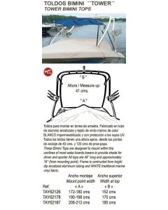 TOR BIMINI TOP 81-84 HVID